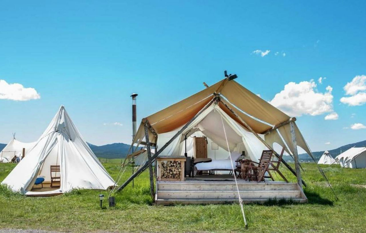 Under Canvas West Yellowstone Exterior foto